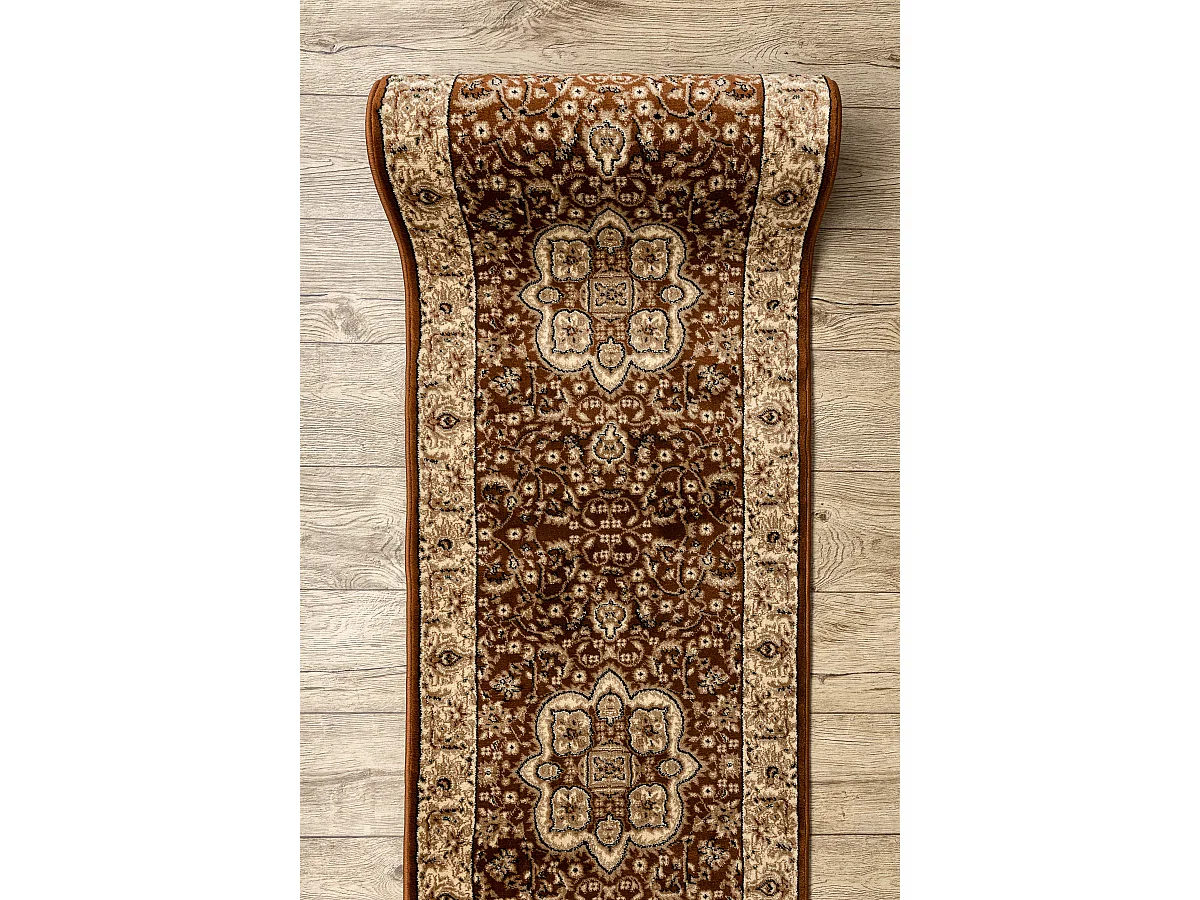 Tapis de couloir HEAT-SET ROYAL AGY 0521 marron 150x570 cm