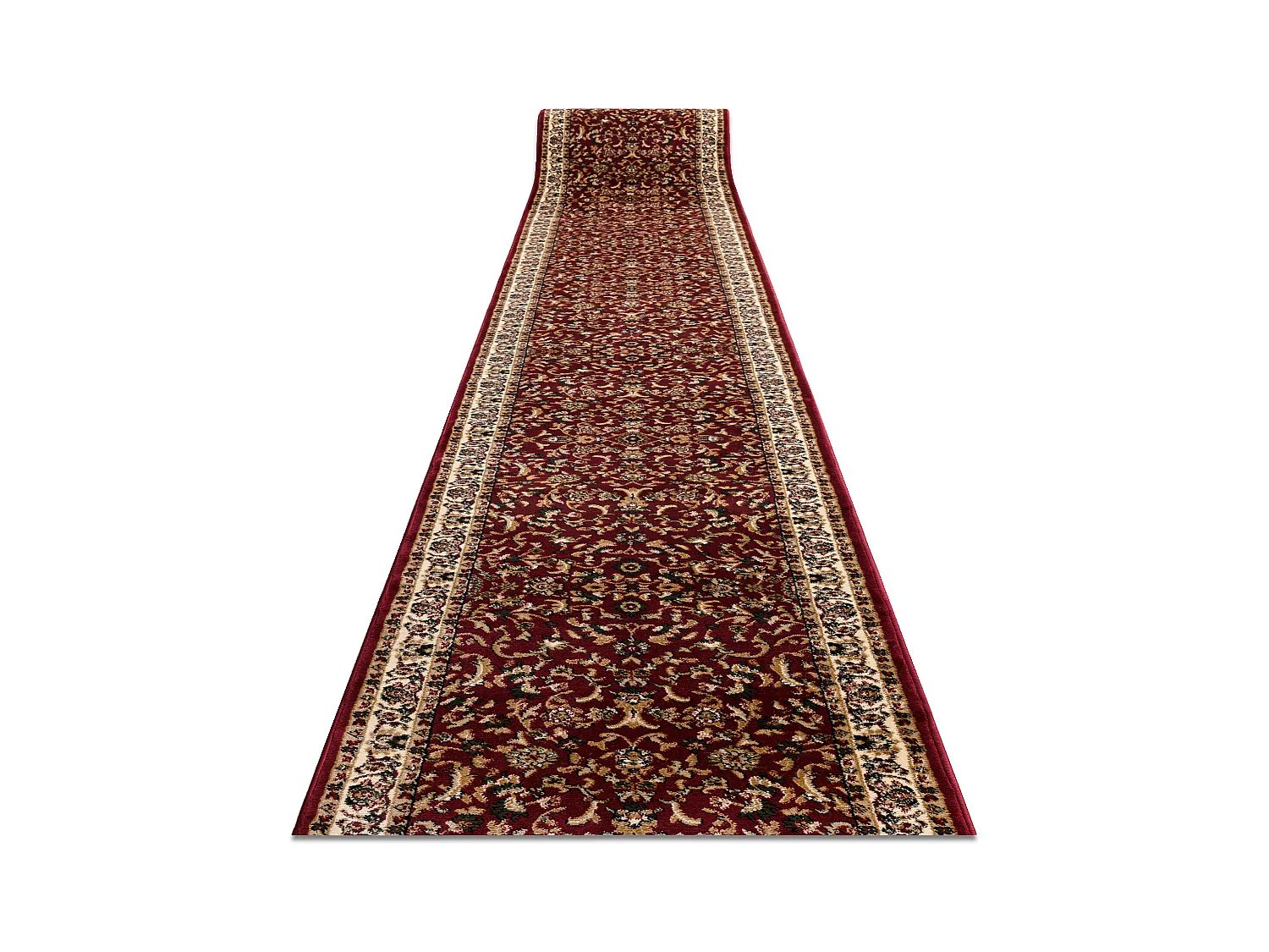 Tapis de couloir HEAT-SET ROYAL ADR 1745 bordeaux 90x940 cm