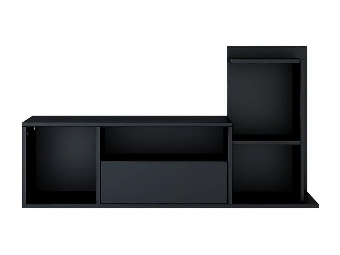 Meuble TV Sumatra 120x30x30/65 cm Noir