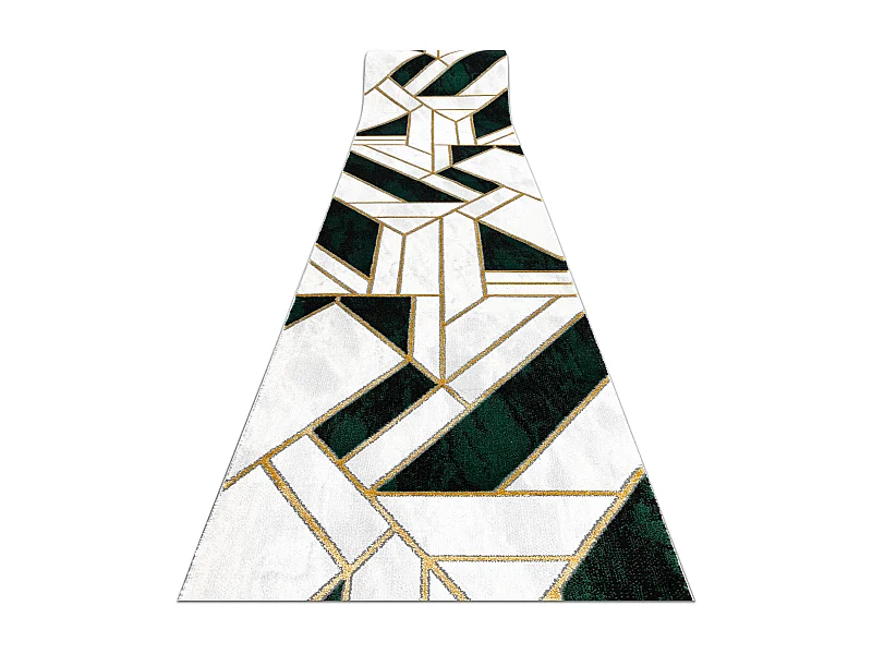 Chodnik EMERALD ekskluzywny 1015 glamour, stylowy marmur, geometryczny 100x820 cm