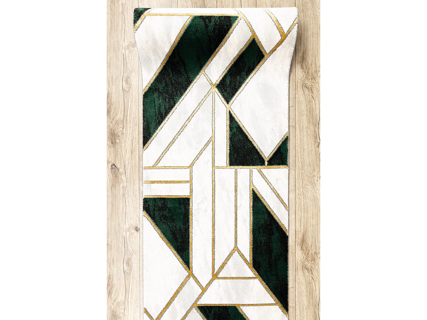 Tapis de couloir EMERALD exclusif 1015 glamour, élégant marbre, géo 70x800 cm