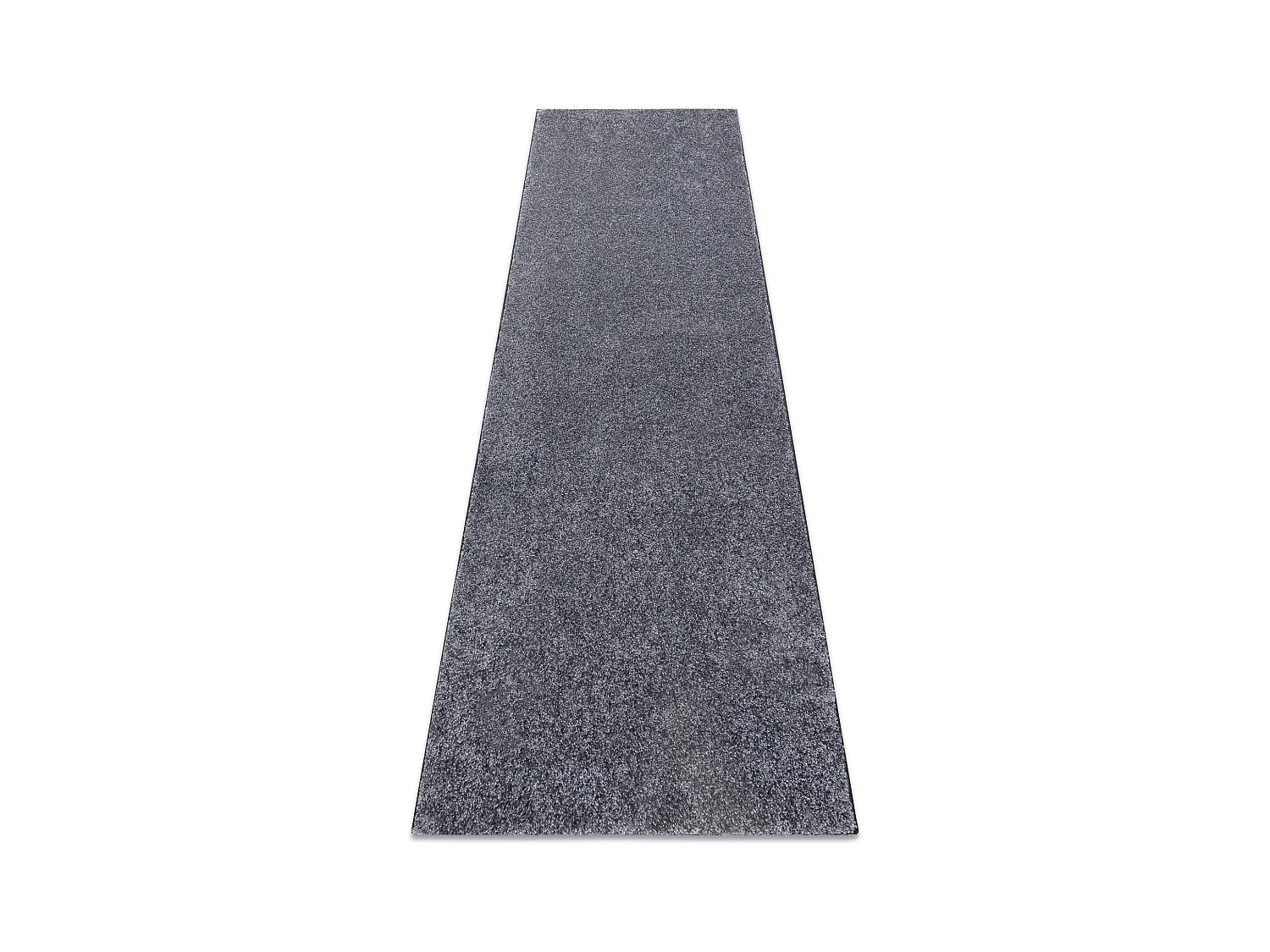 Vloerbedekking SANTA FE grijskleuring 97, glad, uniform, enkele kleur 90x500 cm