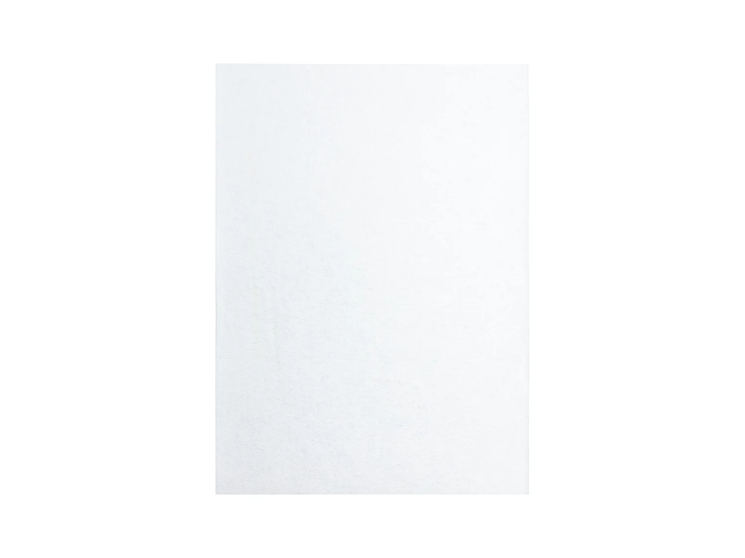 PASSATOIA SPESSA GOMMATA RUMBA 1950 Nozze colore unico bianco 60x380 cm