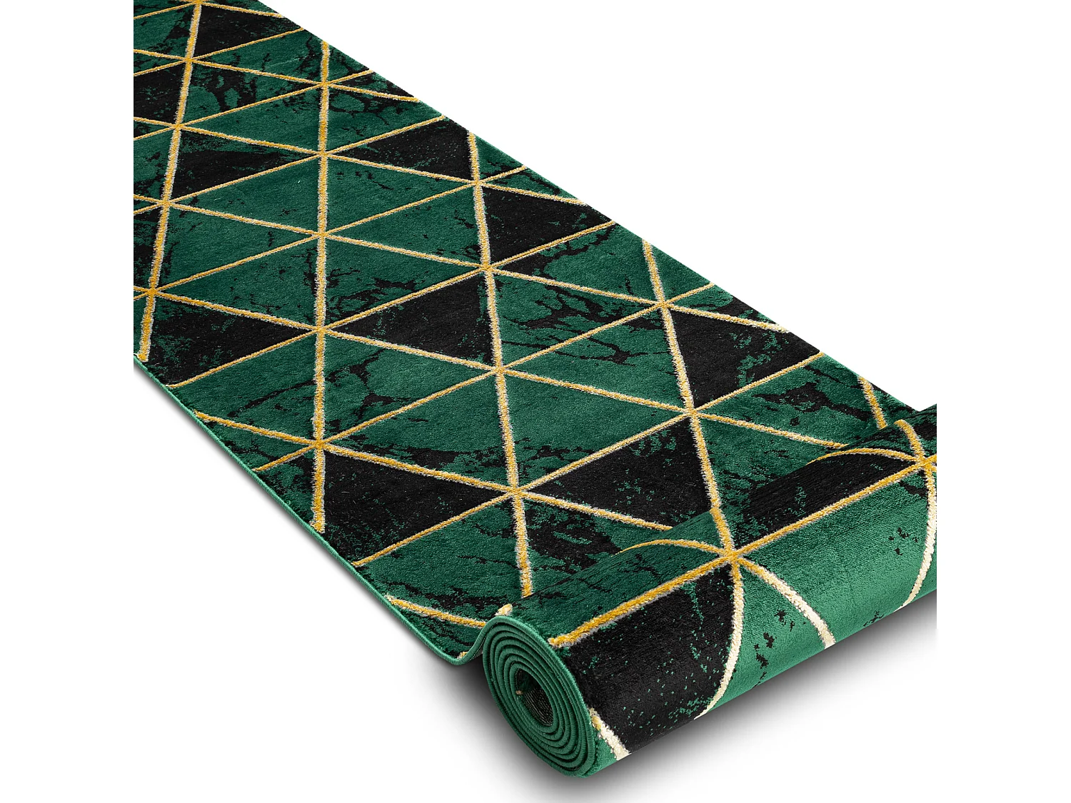 Tapis de couloir EMERALD exclusif 1020 glamour, élégant marbre, tria 80x1050 cm