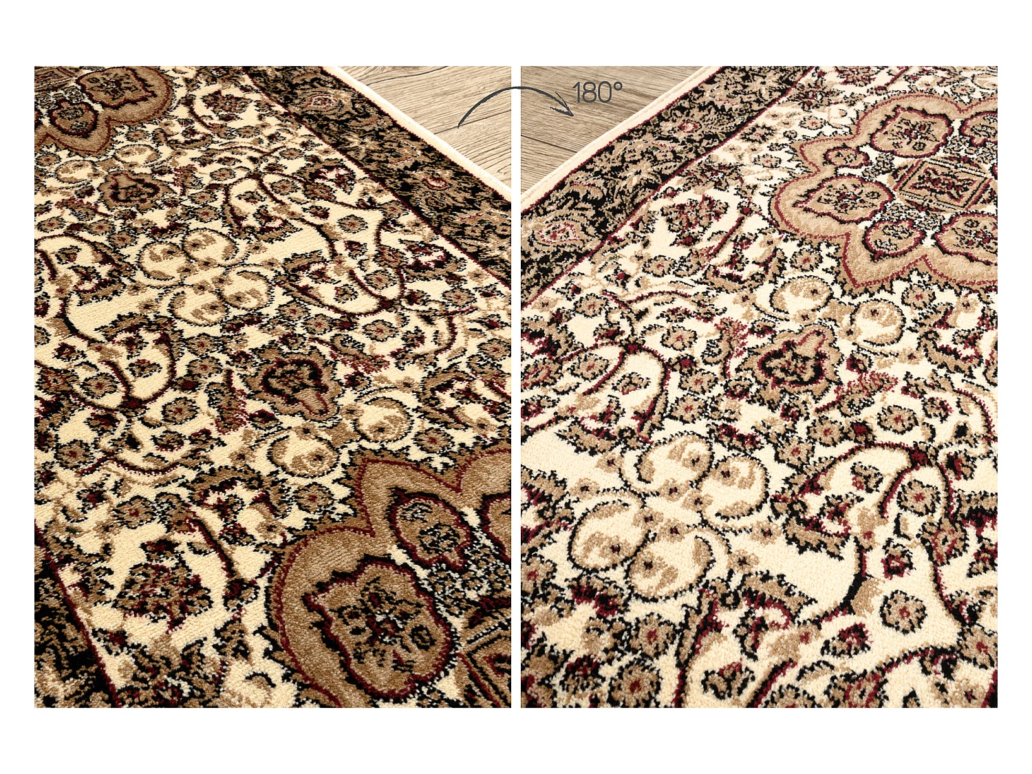 Tapis de couloir HEAT-SET ROYAL AGY 0521 caramel 150x440 cm