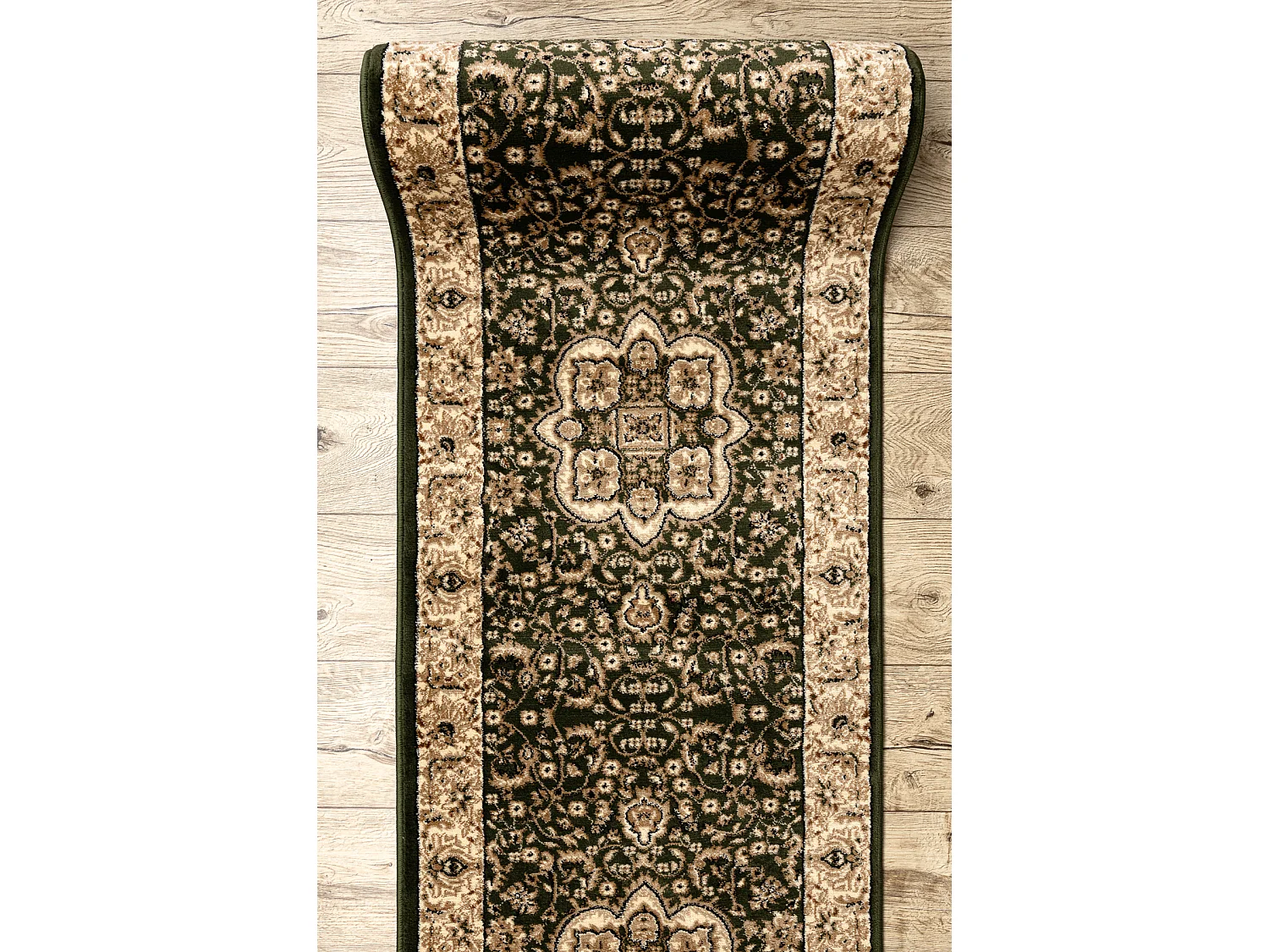 Vloerbekleding HEAT-SET ROYAL AGY 0521 groen 150x620 cm