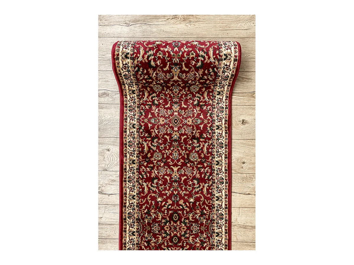 Tapis de couloir HEAT-SET ROYAL ADR 1745 bordeaux 90x840 cm