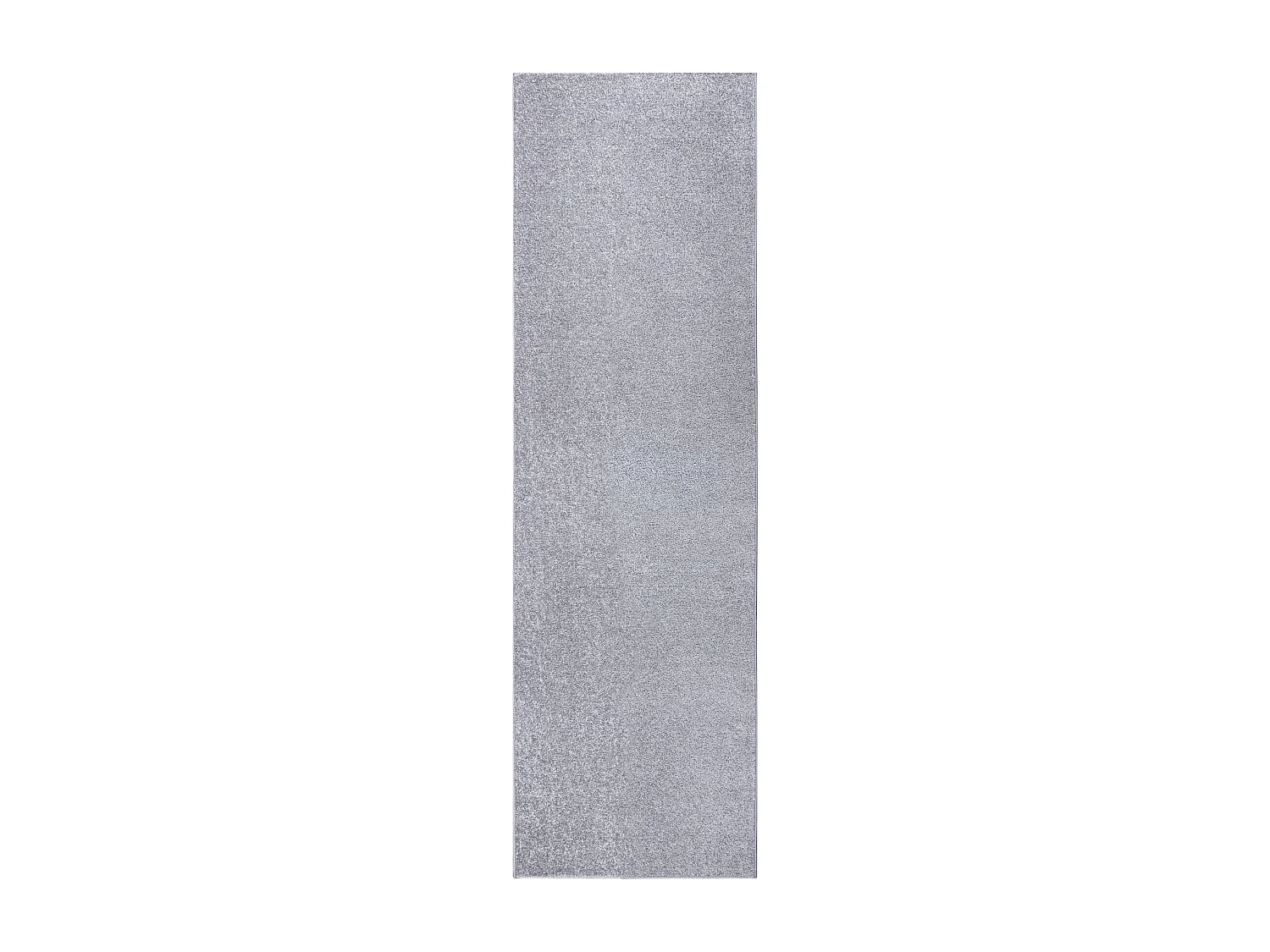 Tapis de couloir SANTA FE argent 92 plaine couleur unie 60x470 cm