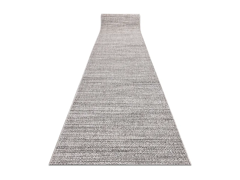 PASSATOIA SIZAL FLOORLUX disegno 20389 argento / nero 70x320 cm