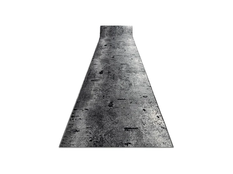 TAPIS DE COULOIR antidérapant MARL Béton la gomme gris 67x530 cm