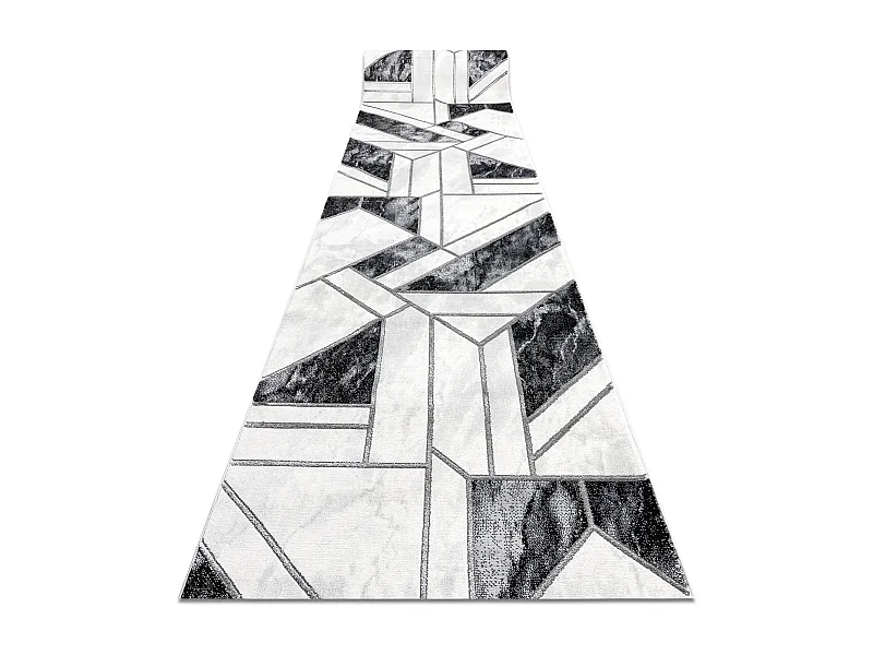 Tapis de couloir EMERALD exclusif 81953 glamour, élégant géométriq 70x360 cm