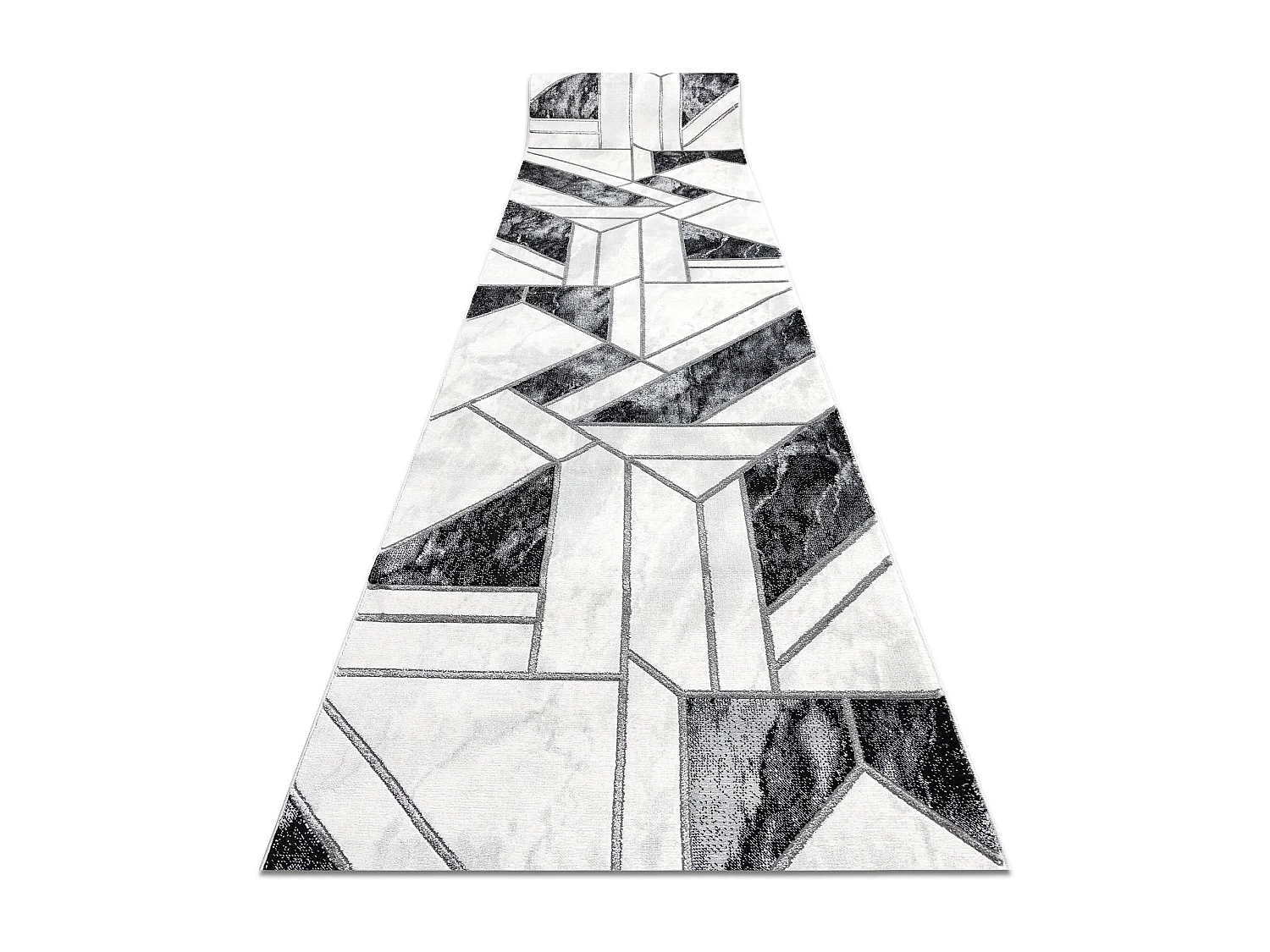 Tapis de couloir EMERALD exclusif 81953 glamour, élégant géométriq 70x340 cm