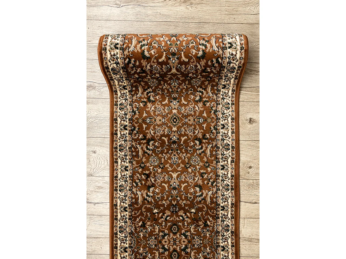 Tapis de couloir HEAT-SET ROYAL ADR 1745 marron 100x440 cm