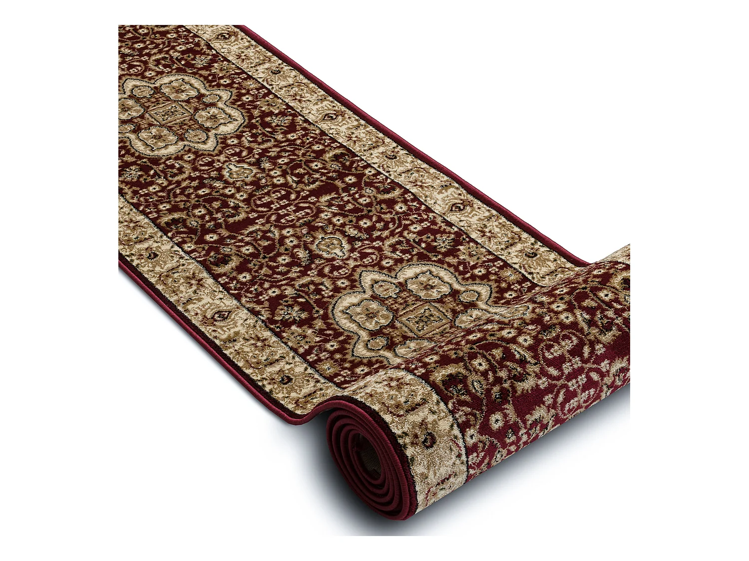 Tapis de couloir HEAT-SET ROYAL AGY 0521 bordeaux 70x610 cm