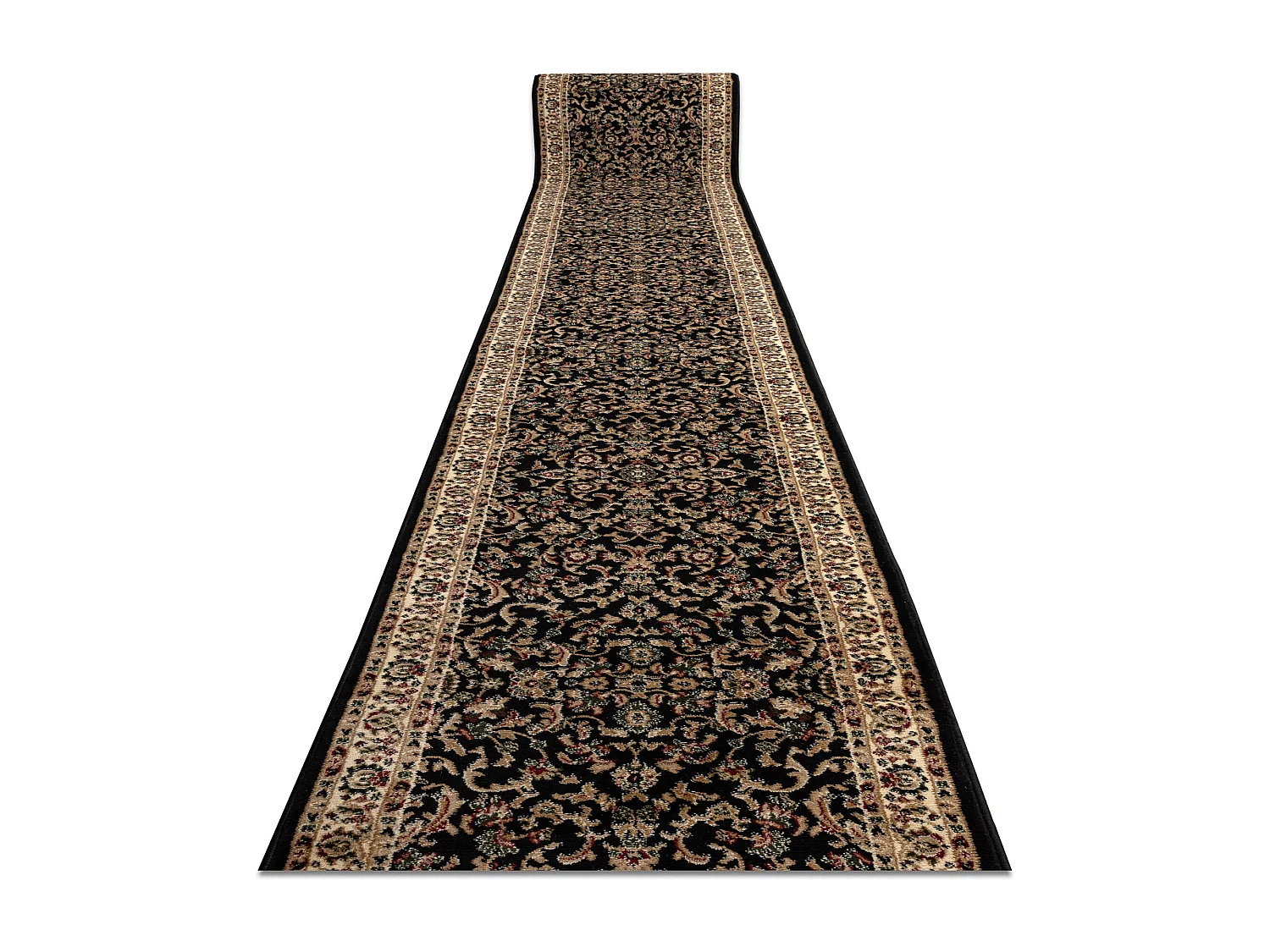 Läufer HEAT-SET ROYAL ADR 1745 schwarz 80x640 cm