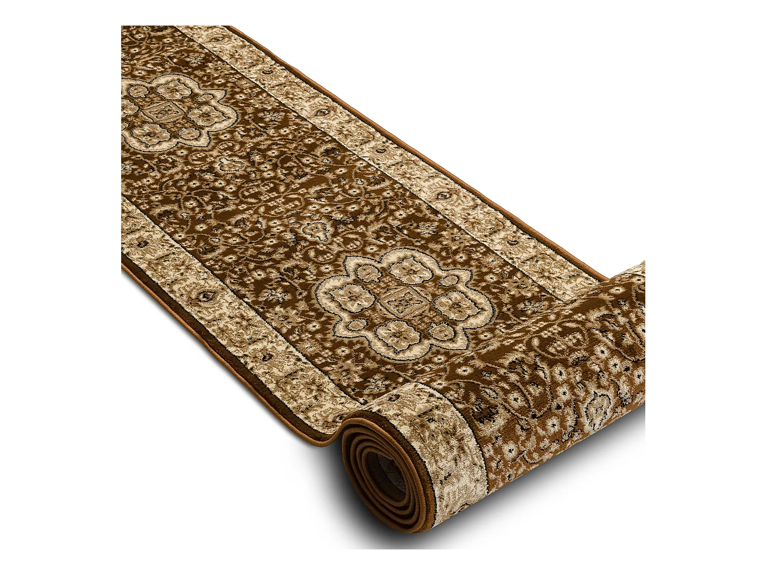 Tapis de couloir HEAT-SET ROYAL AGY 0521 marron 150x640 cm