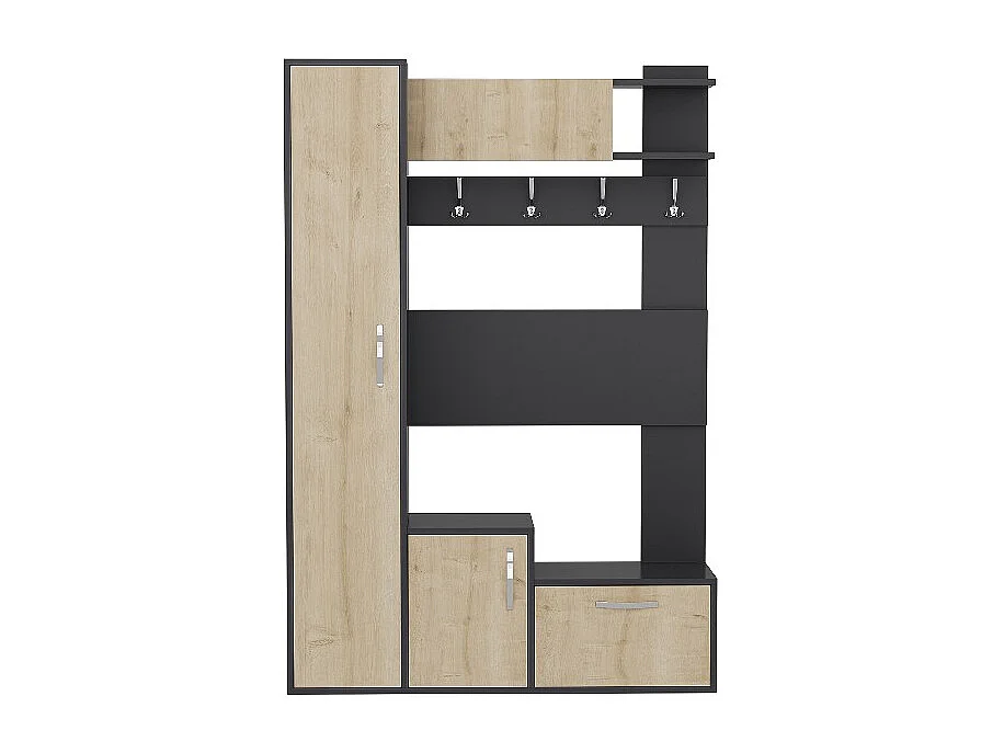 Ingang Kast Seina - Eik - 125x35x184 cm - EPIKASA