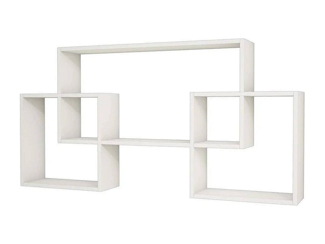 Étagère murale Bello 150x22x75 cm Blanc