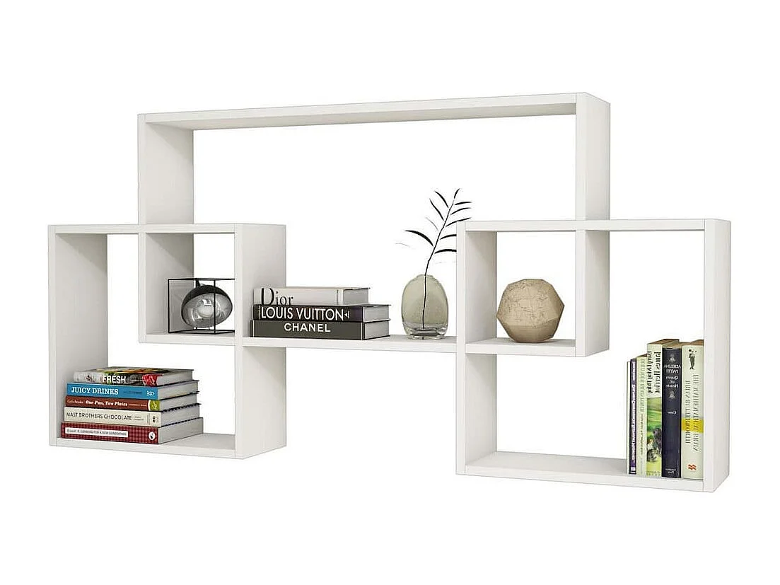 Étagère murale Bello 150x22x75 cm Blanc