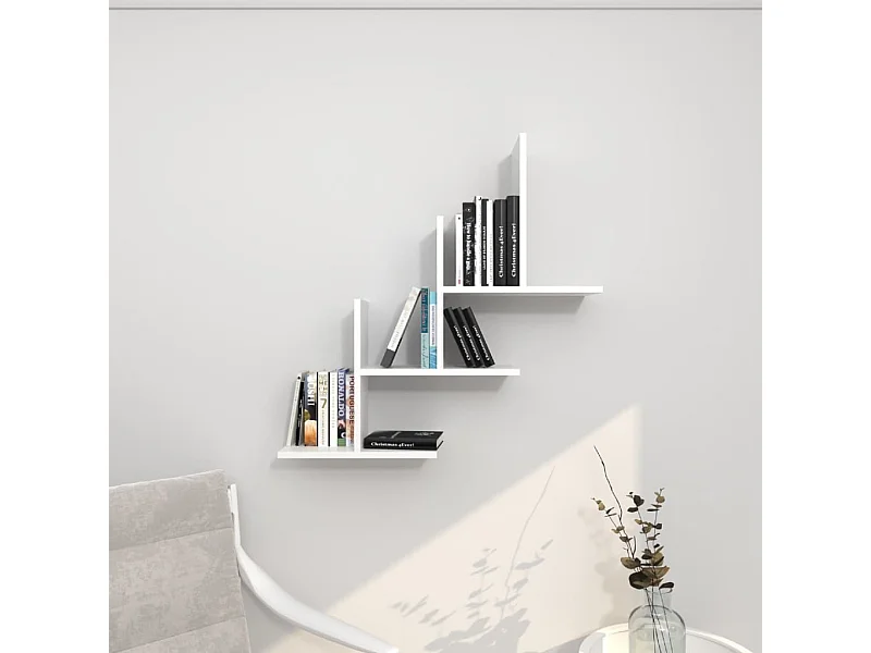 Plank Eclipse - Wit - 80x20x81,6 cm - EPIKASA