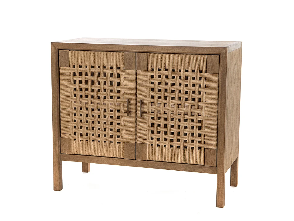 Buffet 2 portes  Baltazar 100x46x86 cm en bois