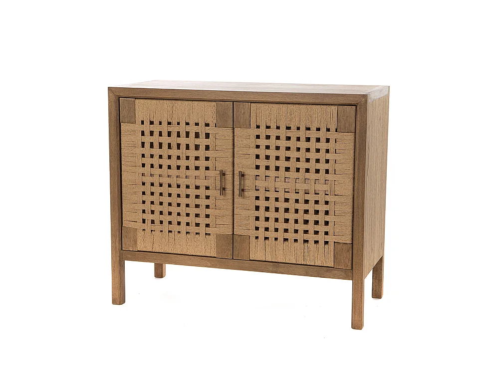 Buffet 2 portes  Baltazar 100x46x86 cm en bois
