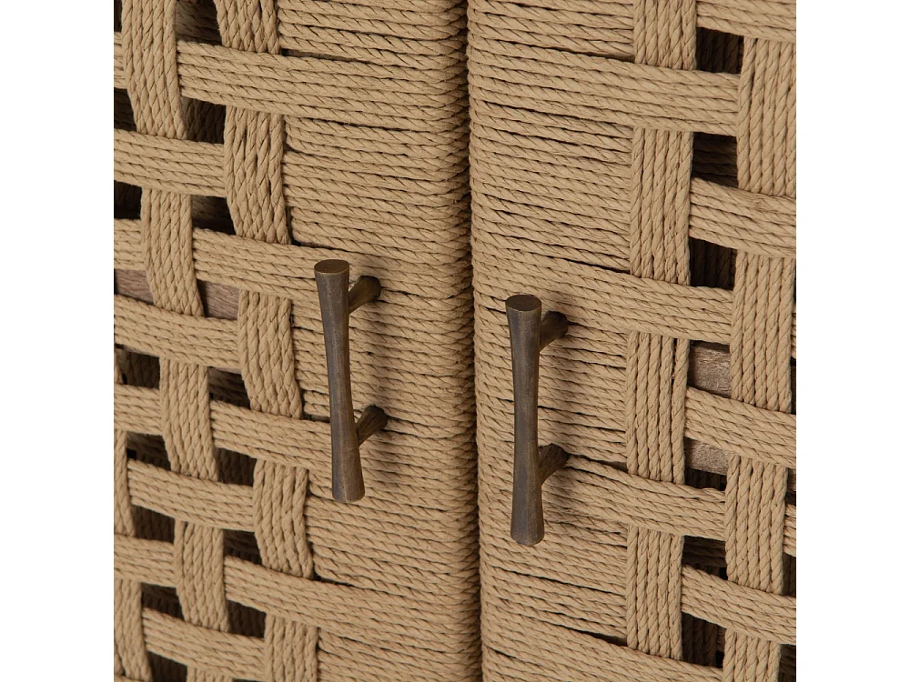 Buffet 2 portes  Baltazar 100x46x86 cm en bois