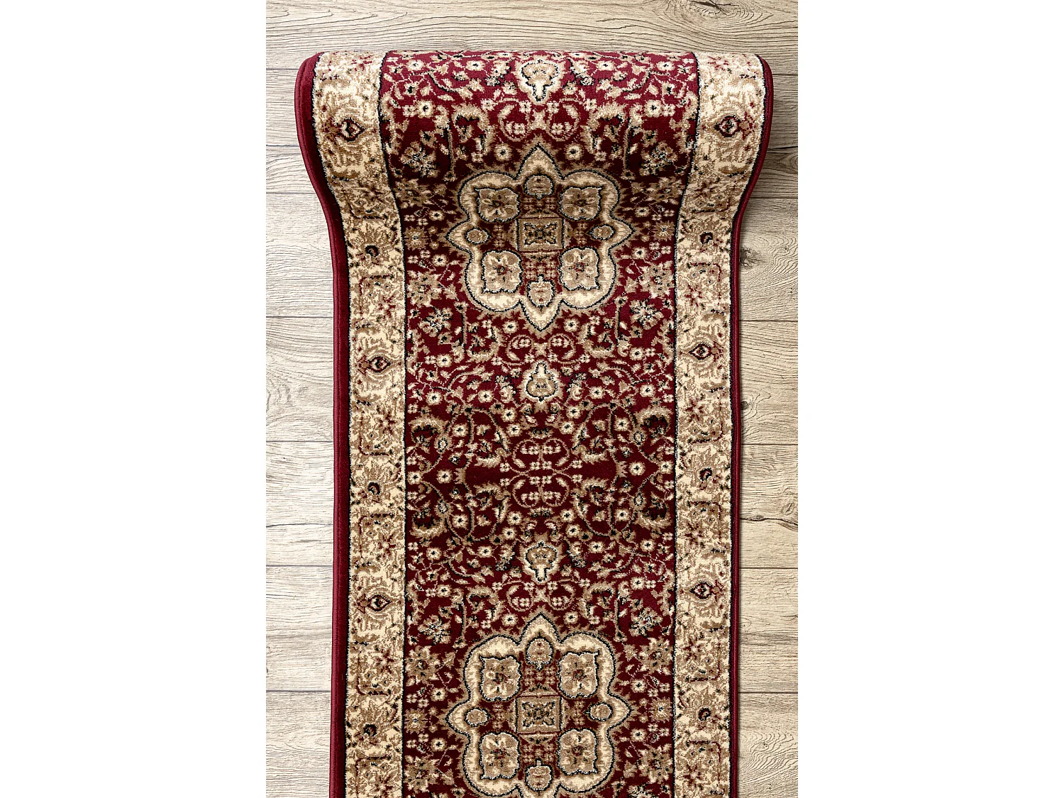 Chodnik HEAT-SET ROYAL AGY 0521 bordo 70 cm 70x520 cm