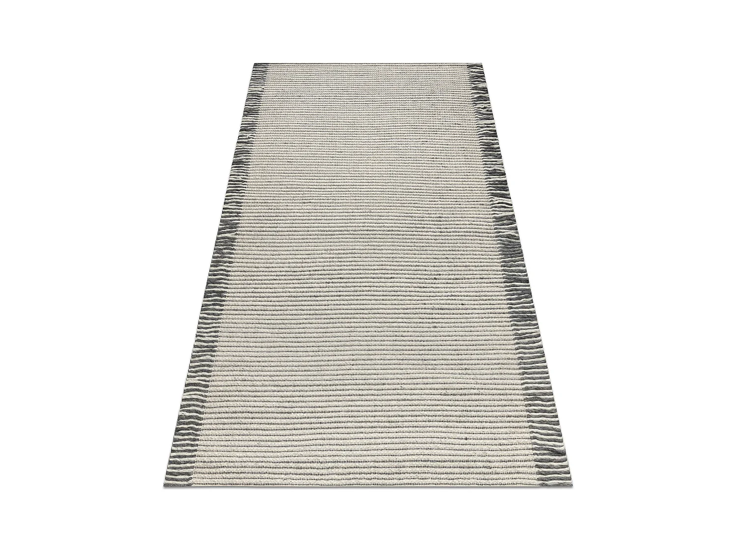 Tappeto in lana TAHAR 99003F crema / grigio - TESSUTO A MANO, Linee, f 200x290 cm