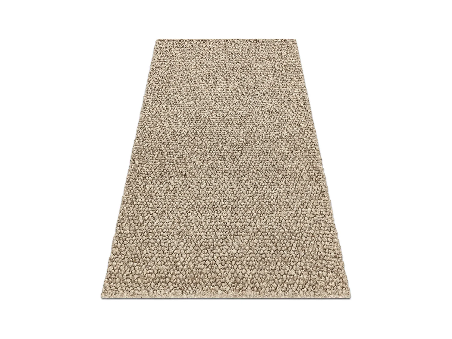 Tappeto in lana TAHAR 99005C beige - TESSUTO A MANO, uniforme 120x180 cm