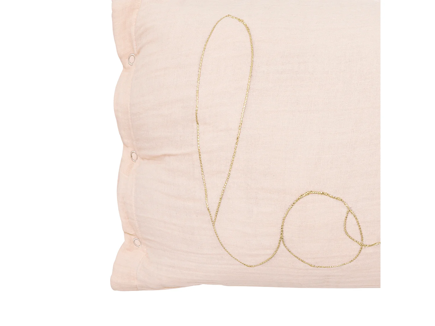 Coussin Déco "Lili" 30x50cm Rose