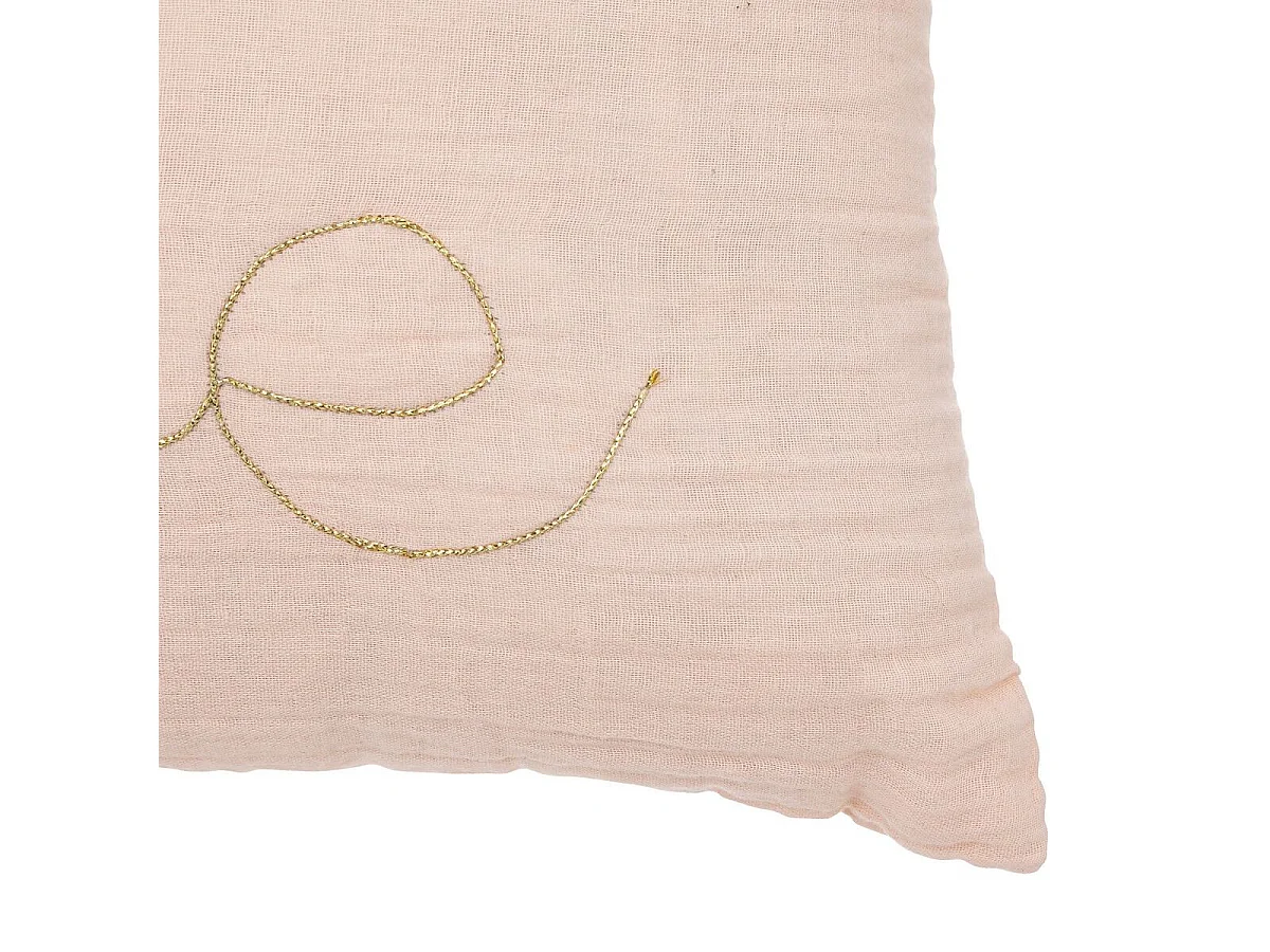 Coussin Déco "Lili" 30x50cm Rose