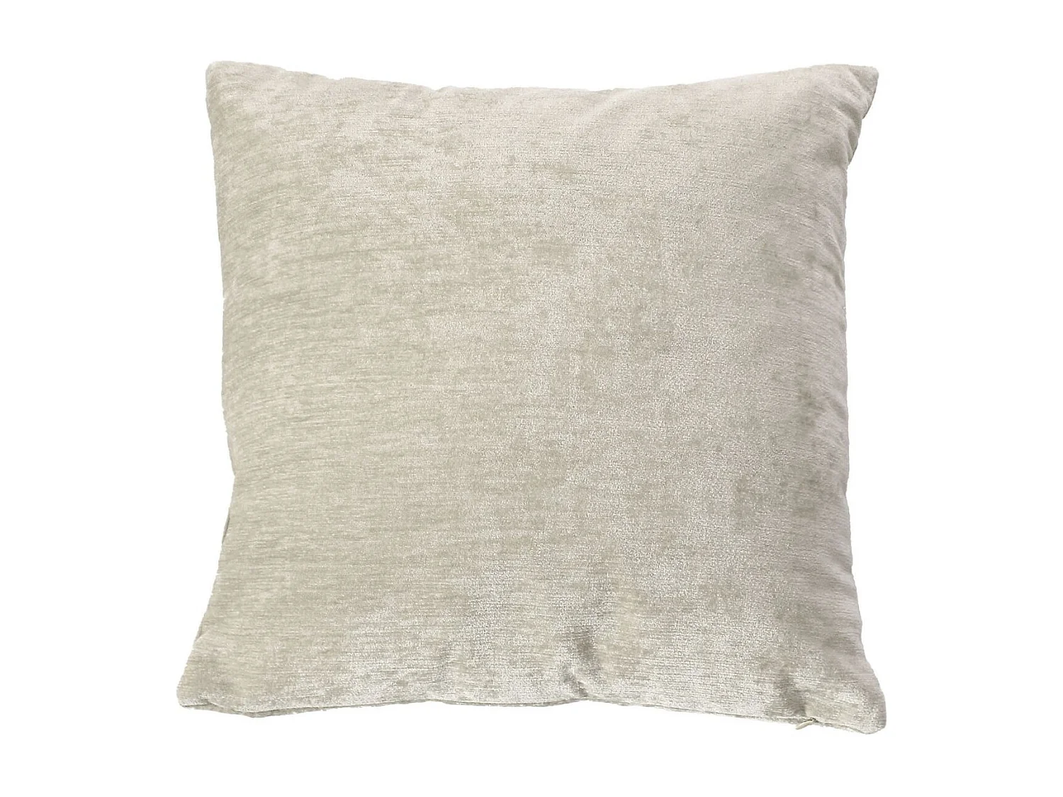 Coussin Déco en Velours "Velvet" 40x40cm Écru