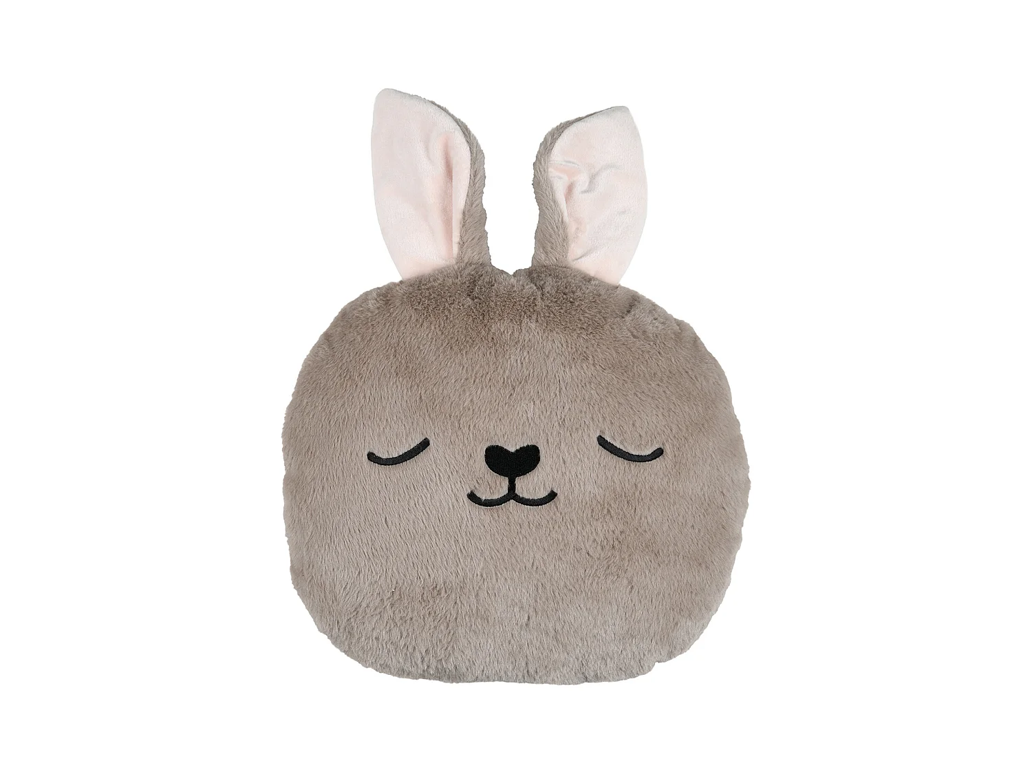 Coussin tête de lapin enfant