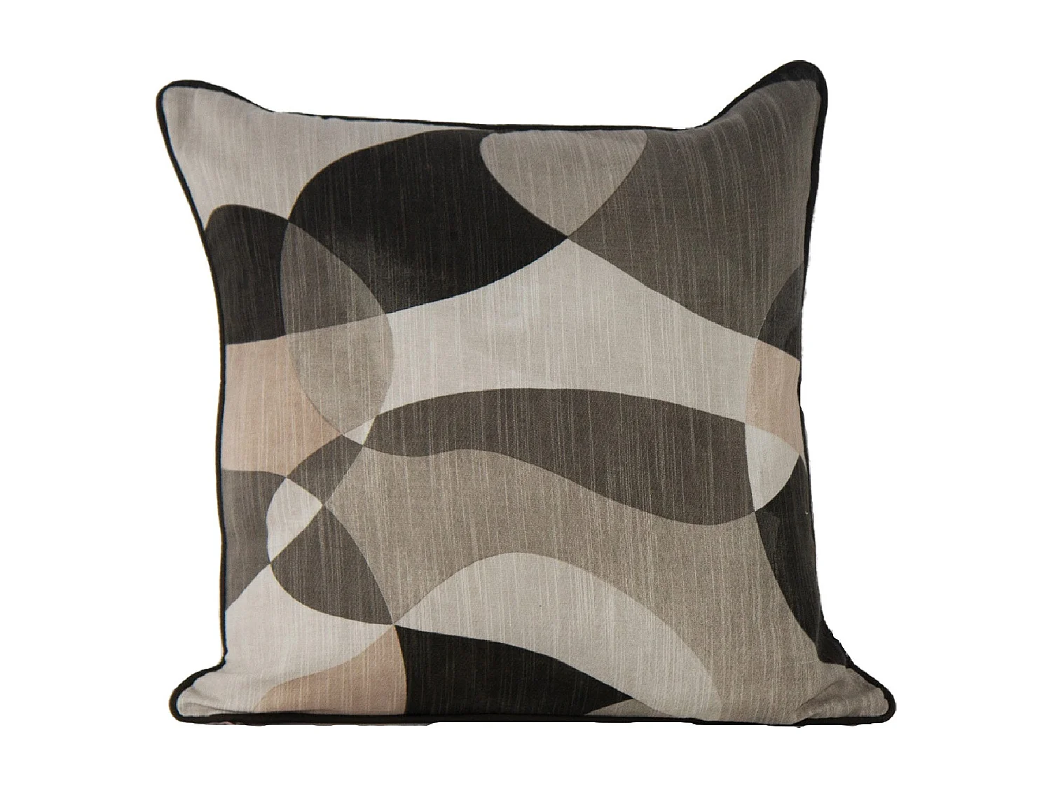 Coussin aux motifs abstraits