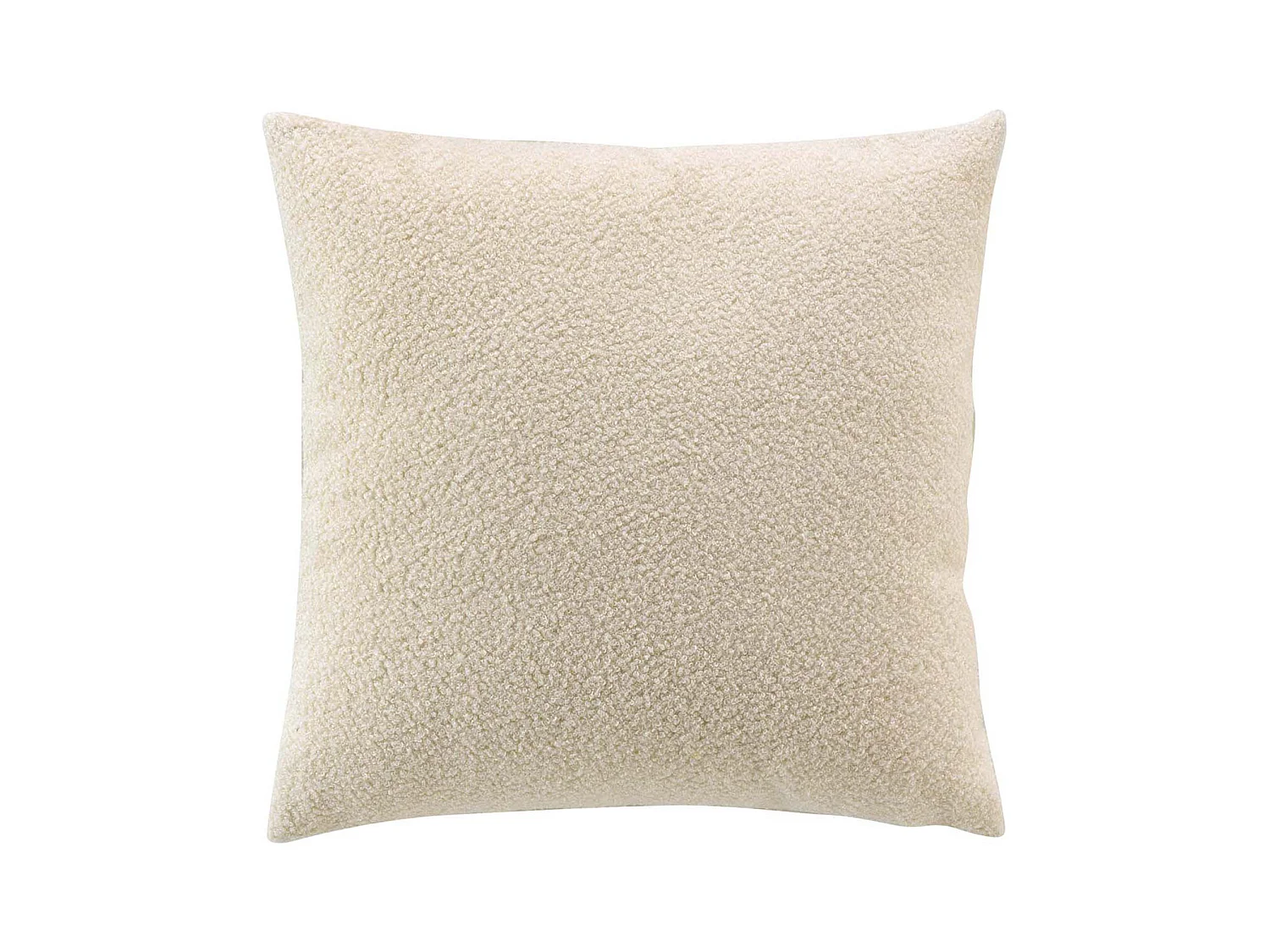 Cojín desenfundable de felpa lisa