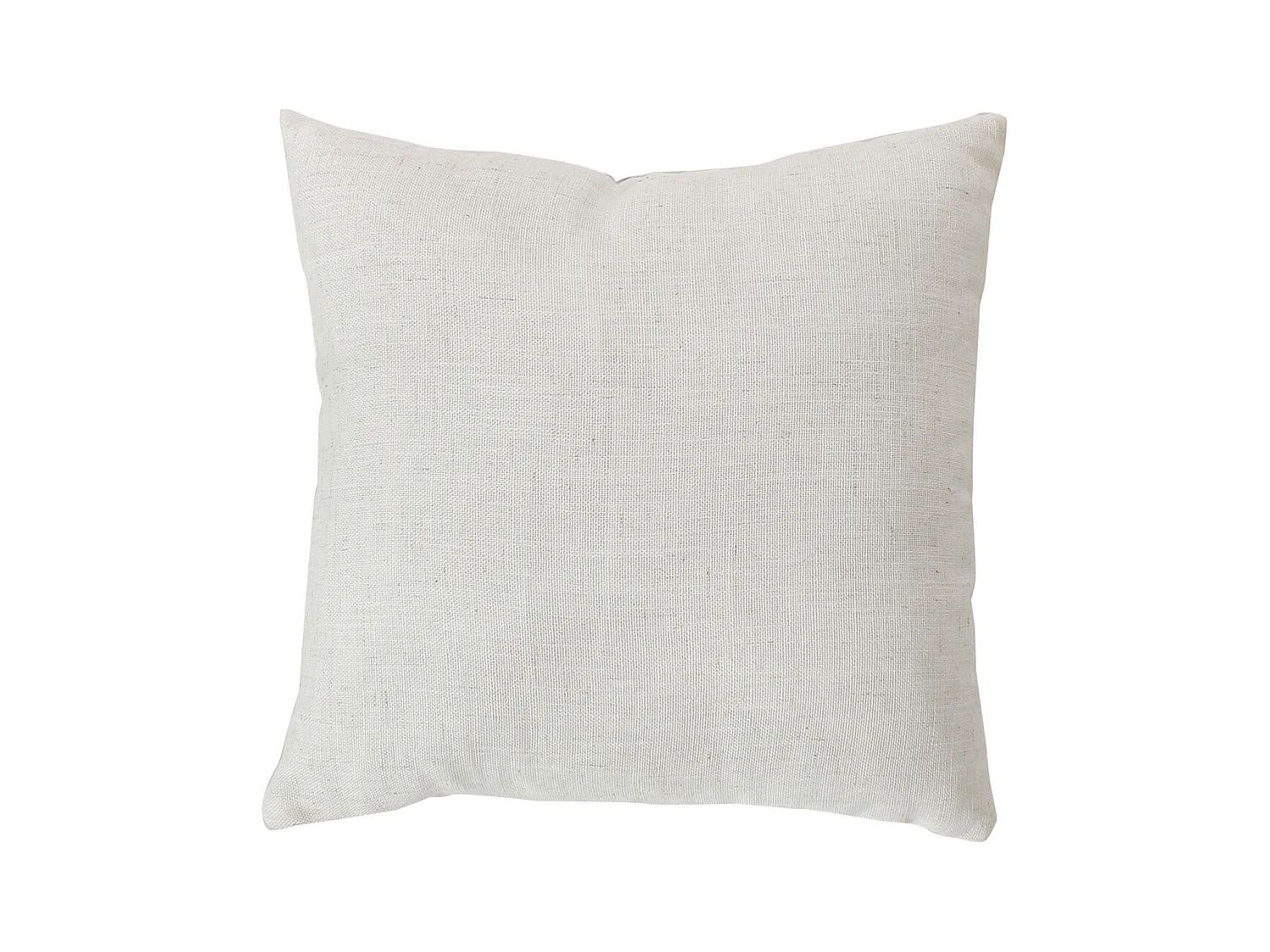Coussin carré effet lin