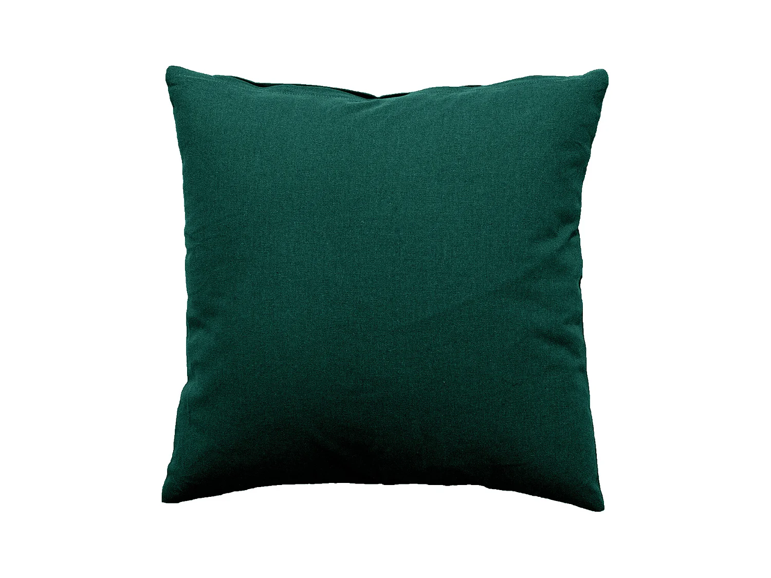 Coussin déhoussable uni en coton
