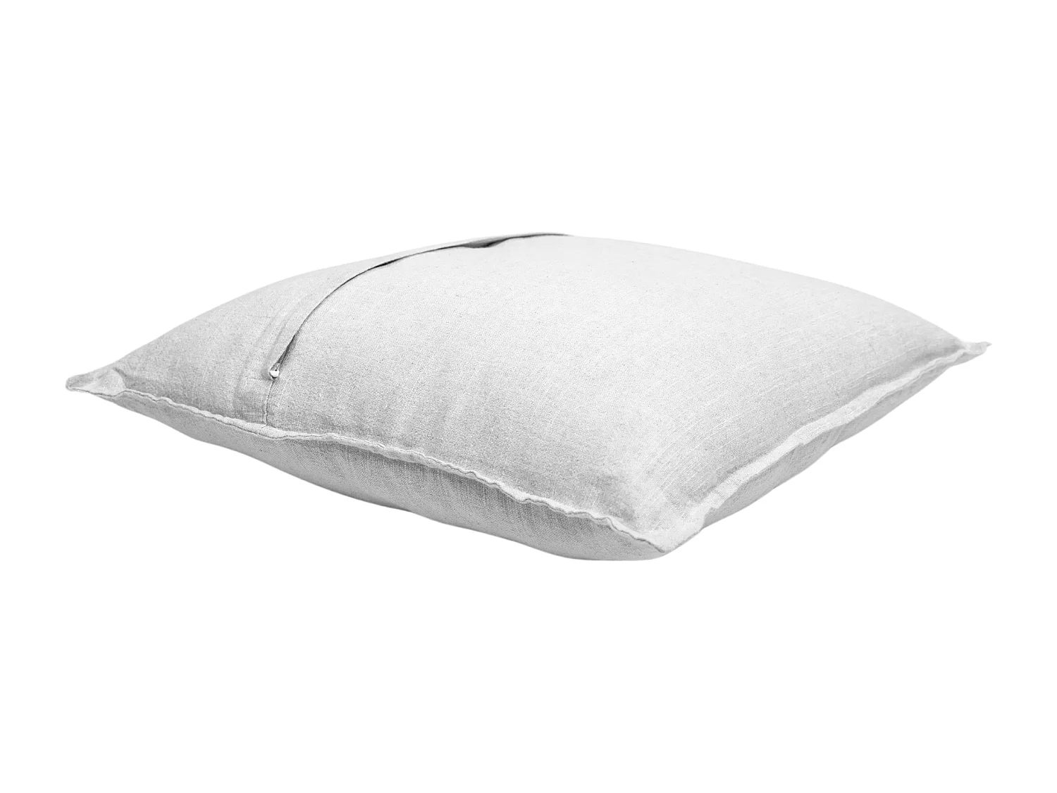 Cojín desenfundable de lino