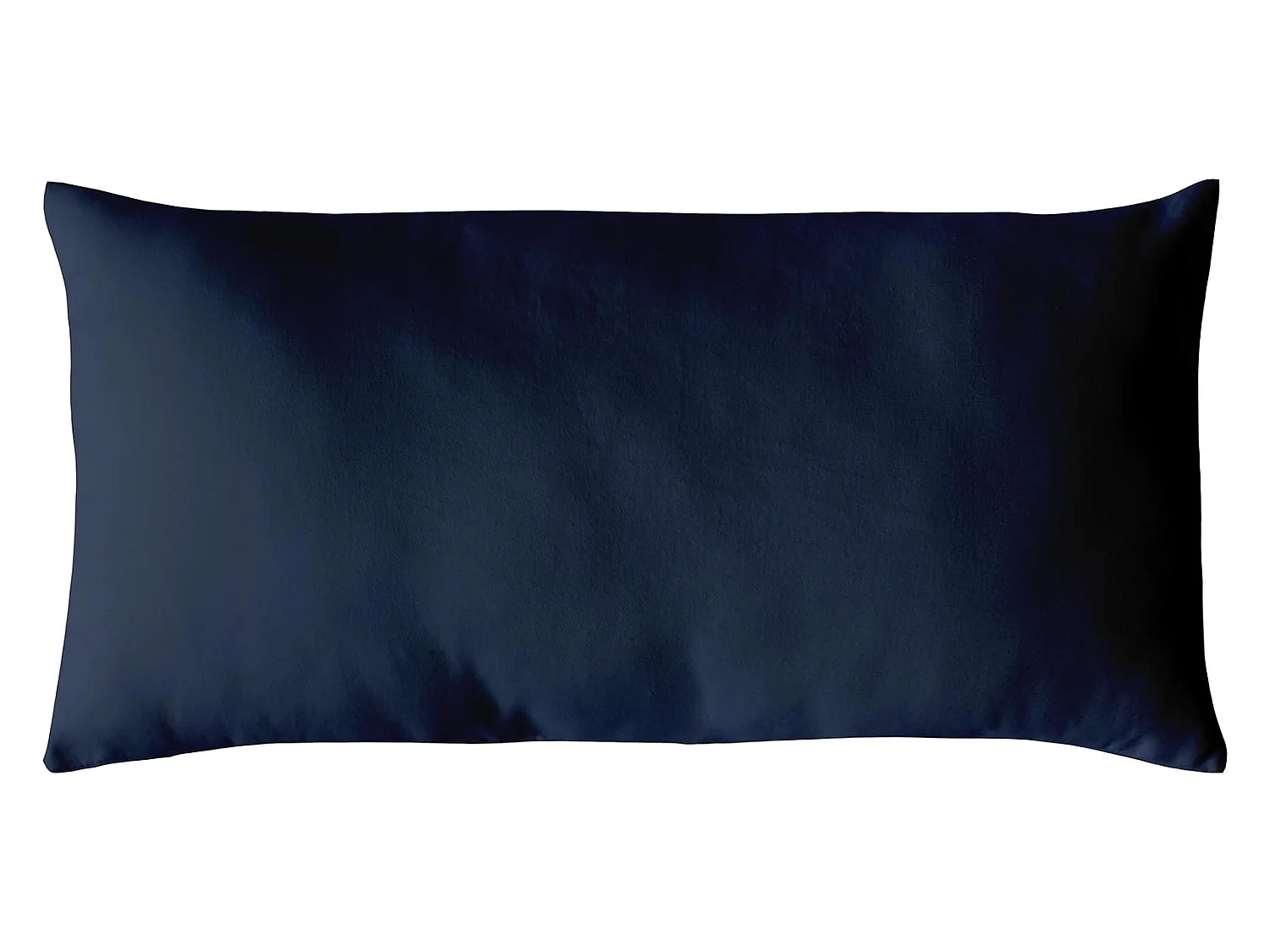 Coussin Déco Uni "Panama" 30x50cm Bleu Marine