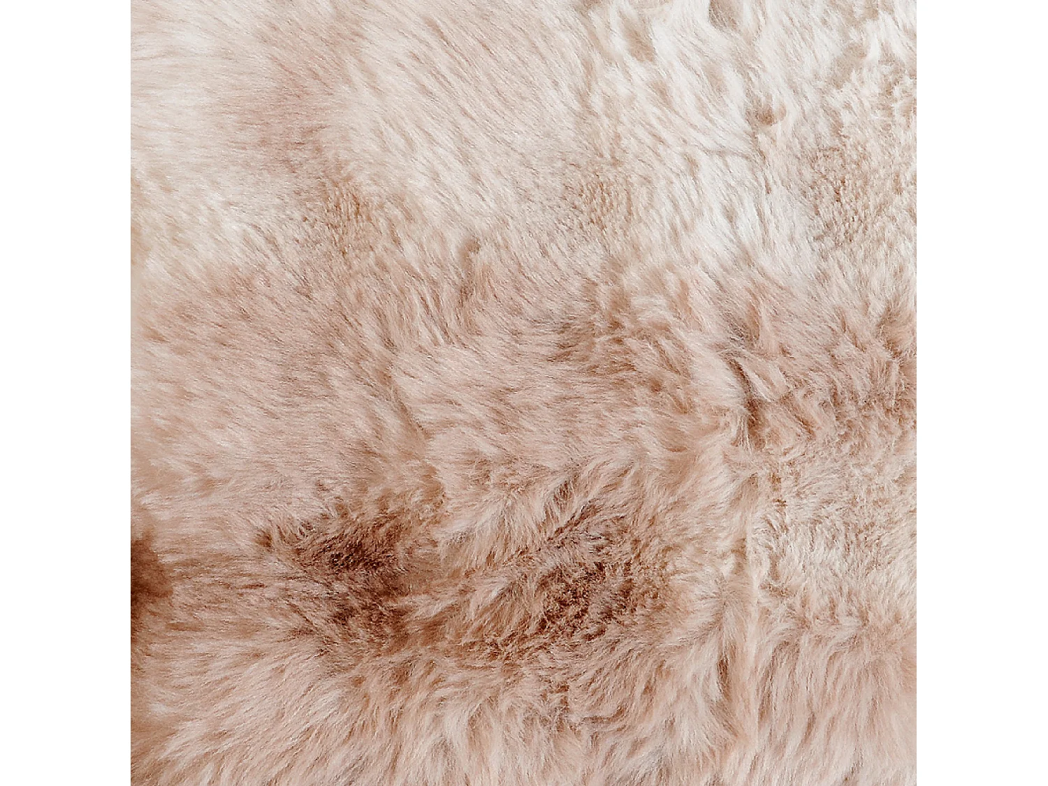 Coussin Imitation Fourrure Doux Aspect Ombré