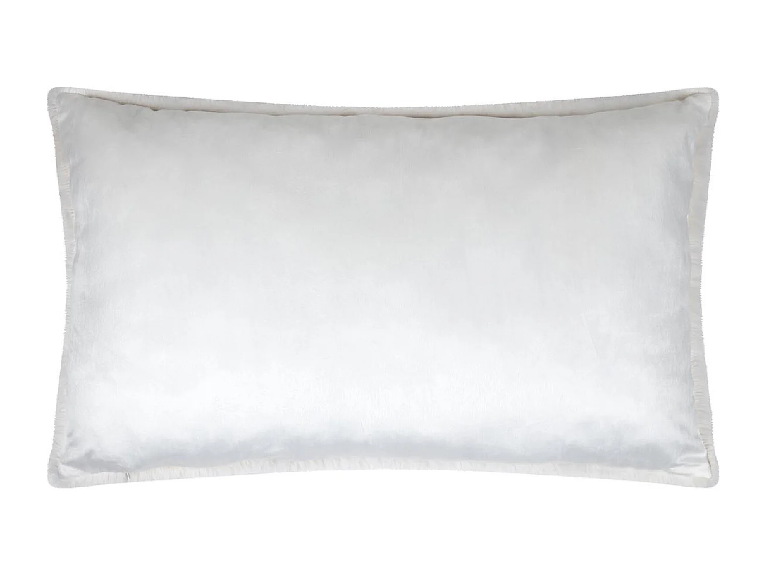 Coussin rectangulaire en fausse fourrure ultra moelleux