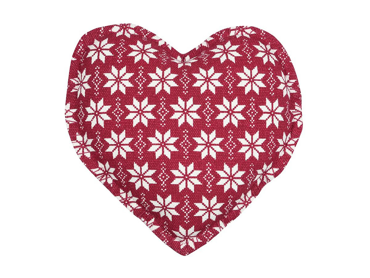 Cojín corazón estilo chalet tradicional