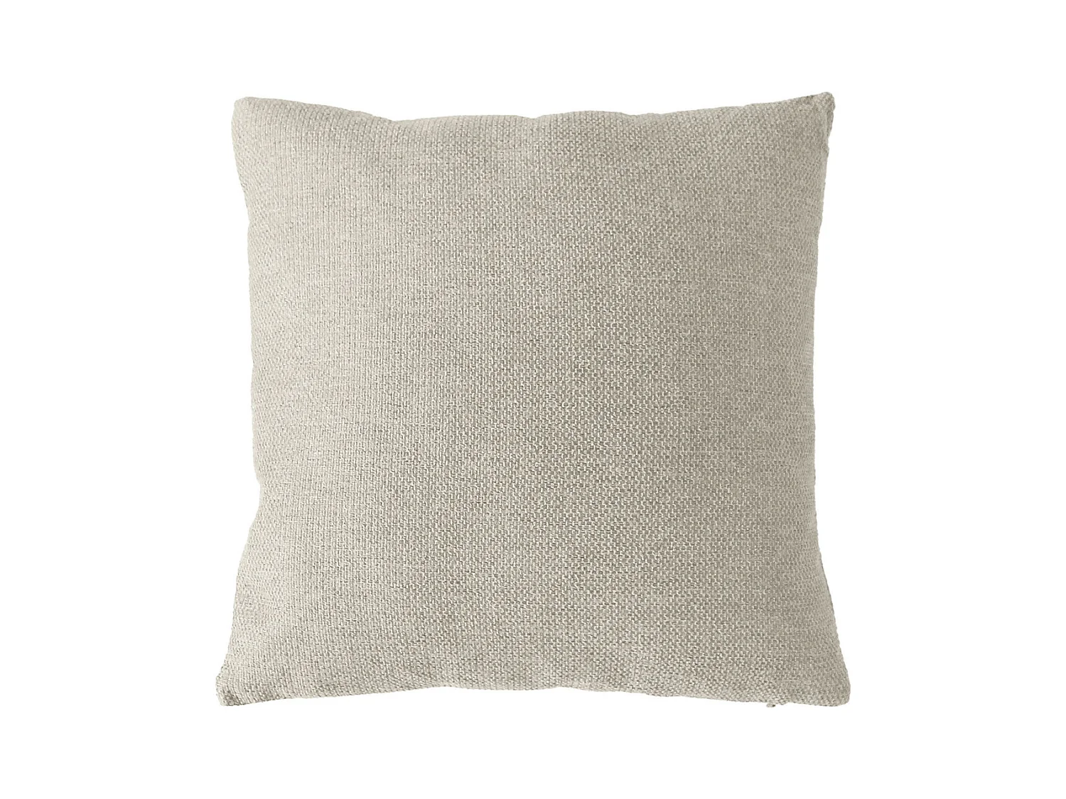 Coussin Déco en Velours "Lagarta" 40x40cm Naturel