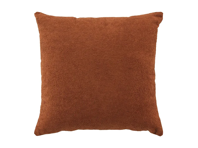 Coussin Déco Bouclette "Tessa" 45x45cm Camel