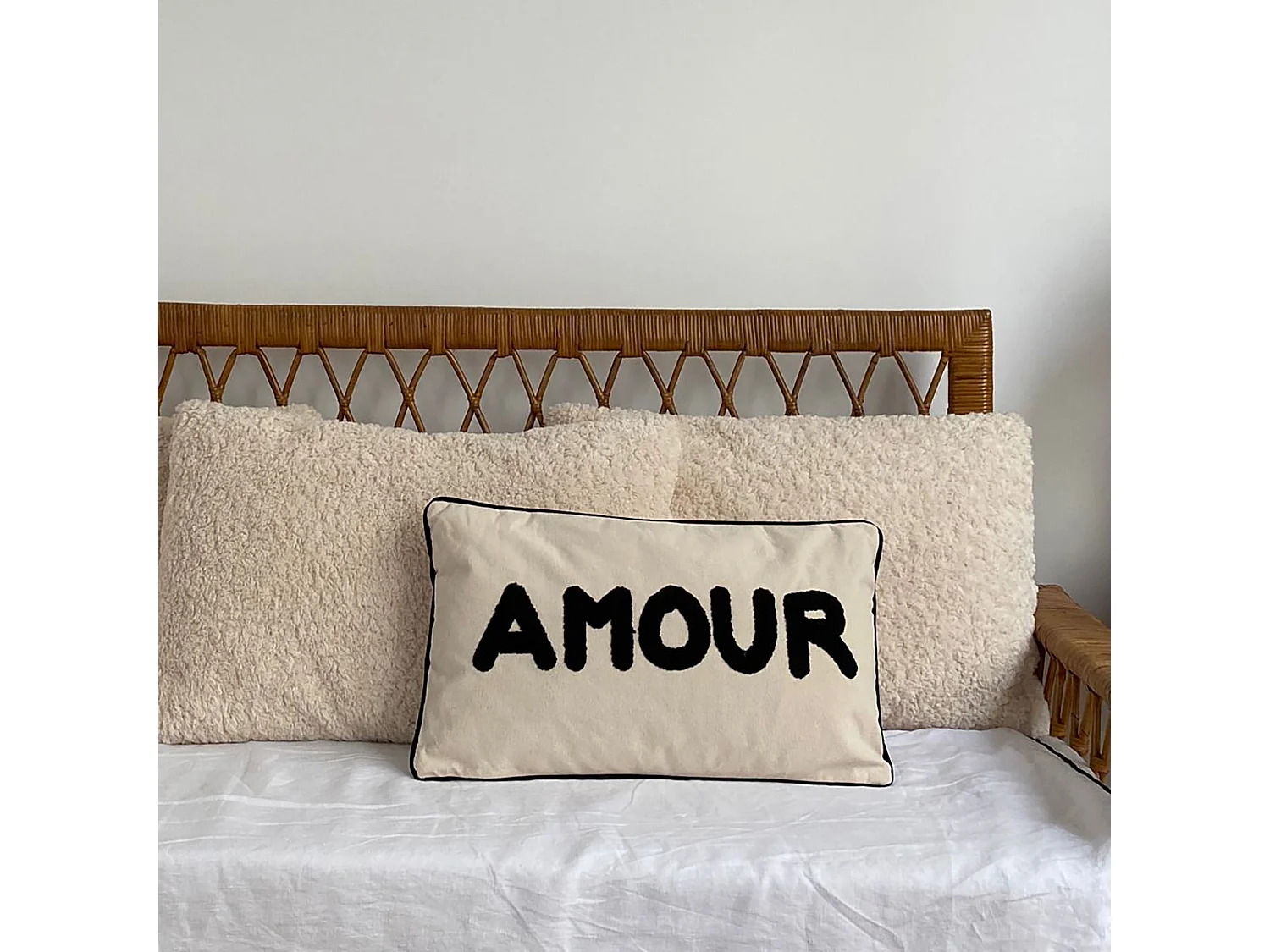 Cojín desenfundable AMOR