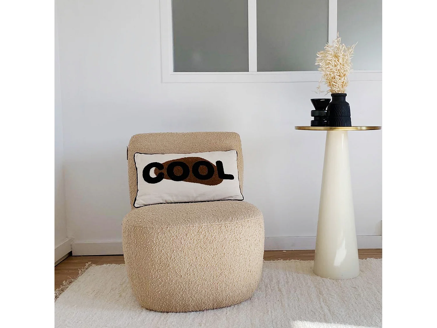 Coussin en toile épaisse COOL