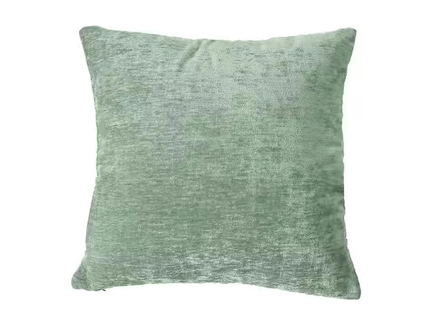 Coussin Déco en Velours "Velvet" 40x40cm Vert Céladon