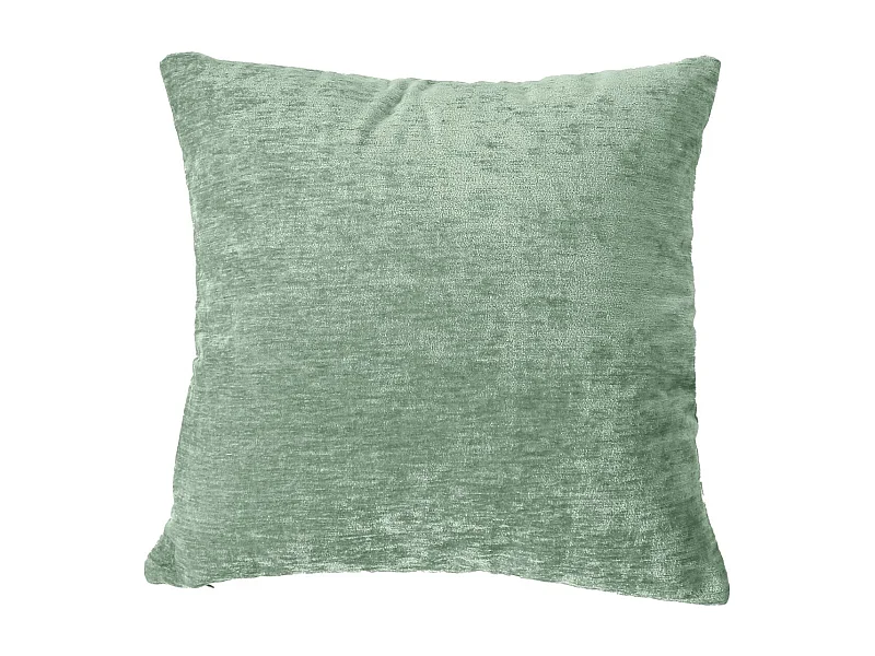 Coussin Déco en Velours "Velvet" 40x40cm Vert Céladon