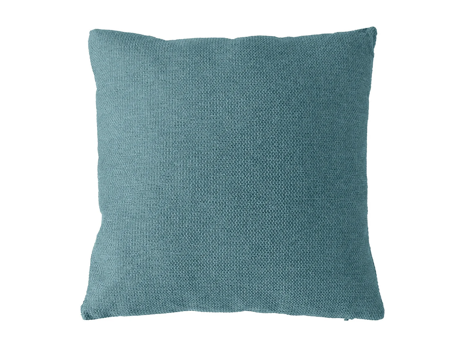 Coussin Déco en Velours "Lagarta" 40x40cm Bleu Canard